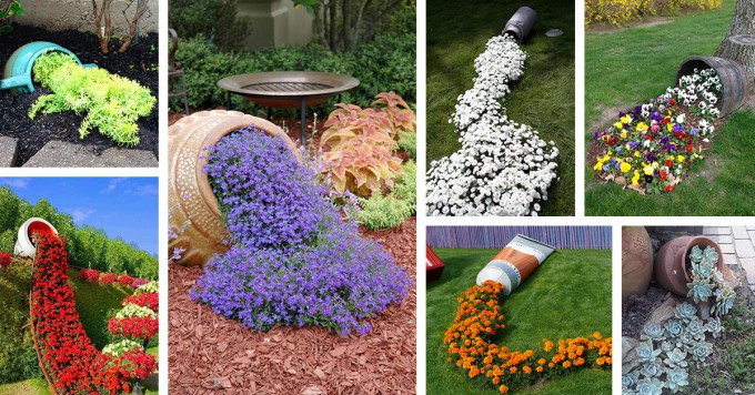 21 schöne Inspirationen für ungewöhnliche Blumenbeete für euren Garten