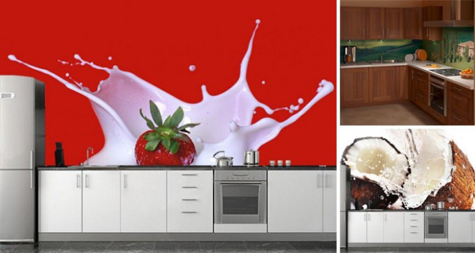 16 Inspirationen für coole Tapeten, die den langweiligen Look eurer Küche für immer beseitigen