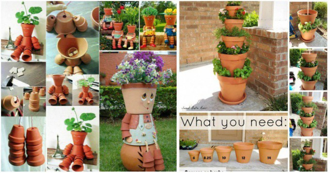 21 kreative DIY Ideen für Blumentöpfe, die euren Garten schöner machen