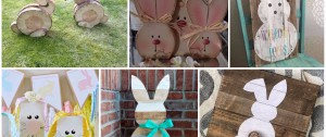 20 einfache DIY-Ideen für Osterdeko aus Holz