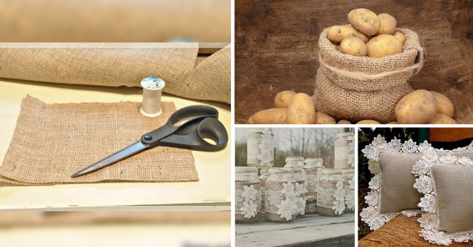 Coole Vintage-Deko fast für umsonst: 15 geniale Ideen, um alte Kartoffelsäcke wiederzuverwenden