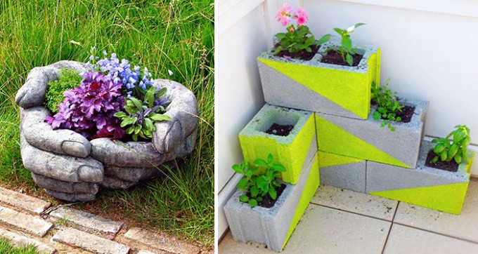 23 DIY Ideen um den Garten im Sommer aufzupeppen