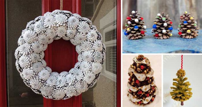 Basteln mit Tannenzapfen: 13 einfache, aber kreative Ideen für den Weihnachtsbaumschmuck